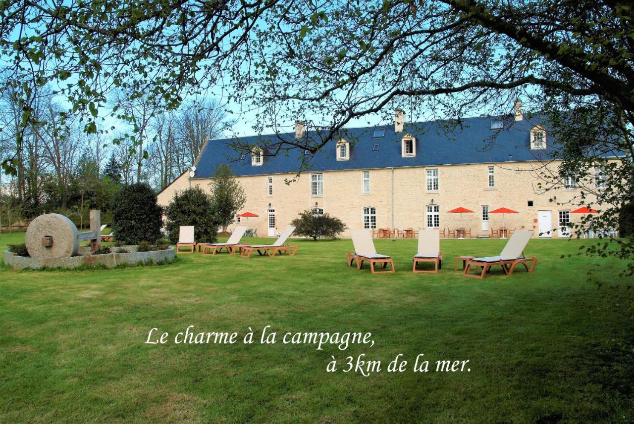 Hotel Le Manoir De Mathan Crepon A La Campagne 5 Mn D'Arromanches Et 10 Mn De Bayeux Luaran gambar