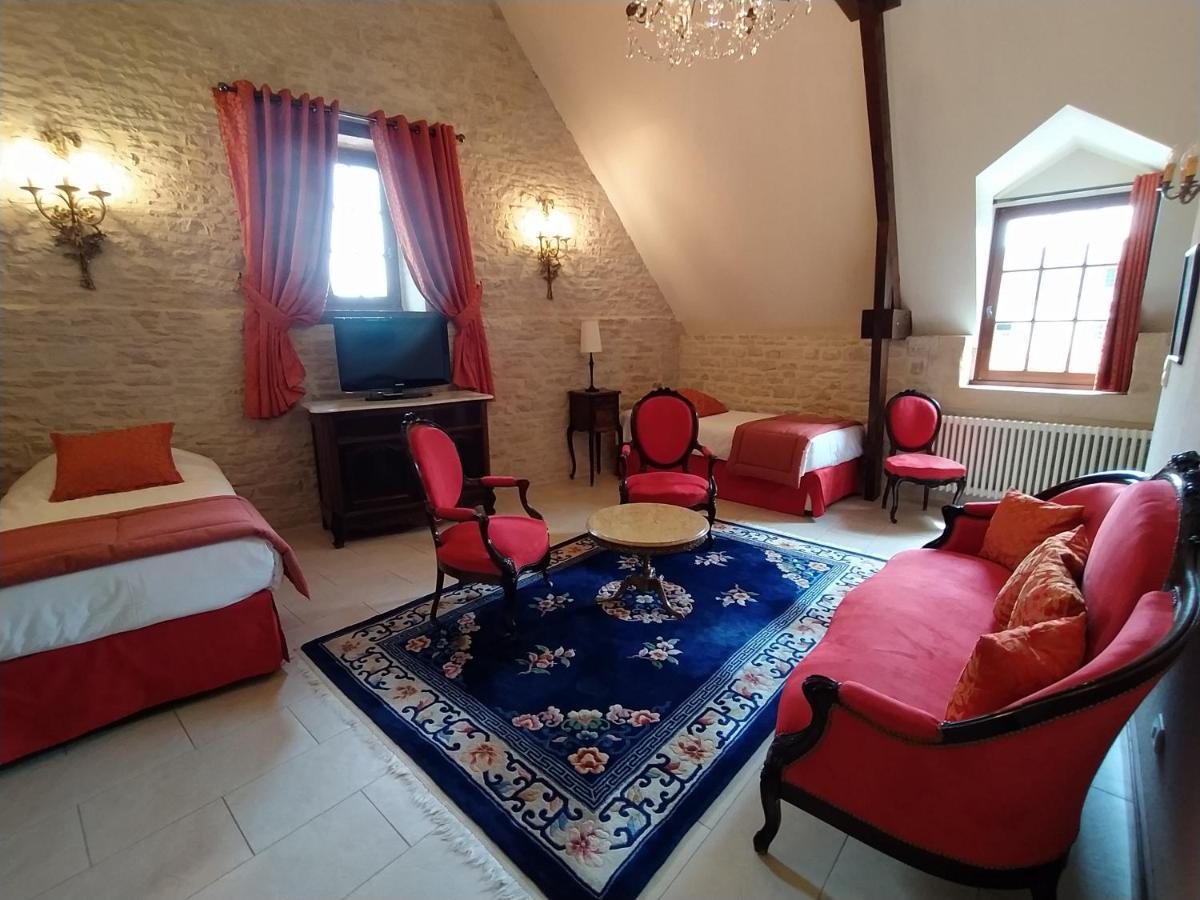 Hotel Le Manoir De Mathan Crepon A La Campagne 5 Mn D'Arromanches Et 10 Mn De Bayeux Luaran gambar